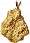 WITHDRAWN - 1.3 ozt Natural Gold Nugget Pendant - 2