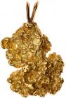 WITHDRAWN - .785 Gold Nugget Pendant