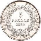 France. 5 Francs, 1852-A NGC MS63 - 2