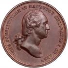 1861 George Washington Oath of Allegiance commemorative medal. Baker-279, Juli