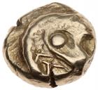 Mysia, Kyzikos. Ca. 600-550 BC. Electrum 1/24 Stater (0.54g) EF