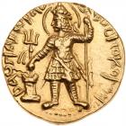 India & States - Kushan Empire. Dinar, ND Choice EF