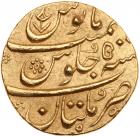 India: Mughal. Mohur, AH1073//5 NGC Unc