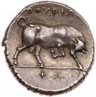 Lucania, Thourion. Silver Nomos (6.45 g), after 280 BC EF - 2