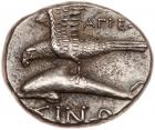 Paphlagonia, Sinope. Silver Drachm (4.96 g), ca. 330-300 BC EF - 2