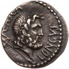 Brutus. Silver Denarius (3.74 g), 42 BC EF