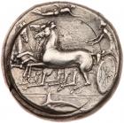 Sicily, Syracuse. Dionysios I. Silver Tetradrachm (17.42 g), 405-367 BC Choice V