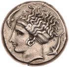 Sicily, Syracuse. Dionysios I. Silver Tetradrachm (17.42 g), 405-367 BC Choice V - 2