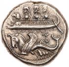 Phoenicia, Byblos. 'Ozba'al. Silver Shekel (13.18 g), ca. 400-365 BC EF