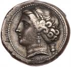 Campania, Neapolis. Silver Nomos (6.92 g), ca. 275-250 BC Choice VF