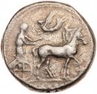 Sicily, Himera. Silver Tetradrachm (17.18 g), ca. 440-425 BC VF