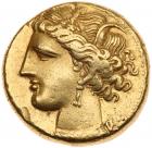 Zeugitania, Carthage. Electrum Stater (7.37 g), ca. 290-270 BC EF