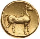 Zeugitania, Carthage. Electrum Stater (7.37 g), ca. 290-270 BC EF - 2