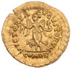 WITHDRAWN - Leo I, AD 457-474. Gold Tremissis (1.49g) Mint State Mint State - 2