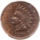 1877 Indian Head 1C PCGS MS63 BR