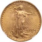 1914 $20 St. Gaudens NGC MS65