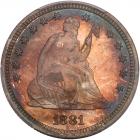 1881 Liberty Seated 25C PCGS PF67 CAM