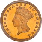 1881 $1 Gold Indian PCGS PF66 DC