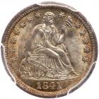 1841 Liberty Seated H10C PCGS MS66