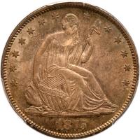 1875-S Liberty Seated 50C PCGS MS66