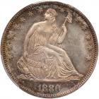 1880 Liberty Seated 50C PCGS MS65