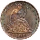 1890 Liberty Seated 50C PCGS MS67