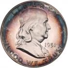 1951 Franklin 50C PCGS Proof 68