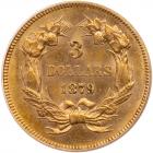 1879 $3 Gold PCGS MS62 - 2