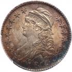 1813 Bust 50C. 50C Over UNI PCGS MS63