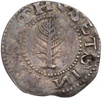 1652 Massachusetts Pine Tree Shilling Noe-8 Rarity-4 Large Planchet, Monogram NE