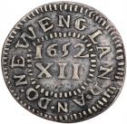 1652 Massachusetts Pine Tree Shilling Noe-16 Rarity-2 Small Planchet PCGS Genuin - 2