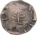 1652 Massachusetts Pine Tree Threepence Noe-37 Rarity-5 Without Pellets PCGS Gen