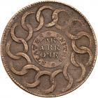 1787 Fugio Cent Newman 13-X Rarity-2 VF35 - 2