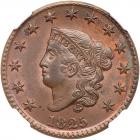 1825 N-9 R2 NGC graded MS64 Brown