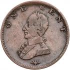 (1815-1820) Washington Double Head Cent Breen-1204 VF20 - 2