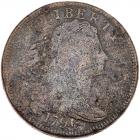 1796 S-118 R5+ Draped Bust AG3