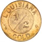 1904 Louisiana Purchase Expo 1/2 gold token, Hendershott-61-330 - 2