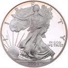 2004-W. American Silver Eagle PCGS PF70 DC