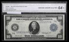 1914, $10 Federal Reserve Note