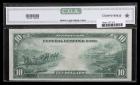 1914, $10 Federal Reserve Note - 2