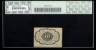 1862, 10c Fractional Currency. First Issue, perforated edges, with ABCO monogram - 2