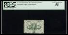 1862, 10c Fractional Currency. First Issue, perforated edges, without monogram.