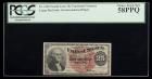 1869, 25c Fractional Currency. Fourth Issue, large red seal, unwatermarked paper