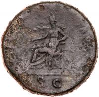 Nerva, AD 96-98. AE Sestertius (26.88g) Fine Fine - 2