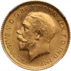 Australia. Half Sovereign, 1915-S NGC MS63