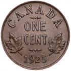 Canada. Cent, 1925 About Unc About Unc - 2