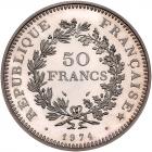 France. Piefort 50 Francs, 1974 NGC PF66 CAM - 2