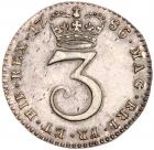 Great Britain. Threepence, 1786 NGC MS62 - 2