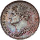 Great Britain. Farthing, 1825 NGC MS64 BR