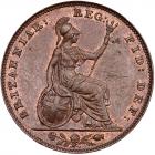 Great Britain. Farthing, 1853 Unc - 2